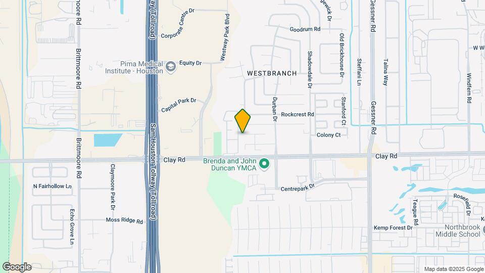 10727 Brookshire Ln Map and Location Details