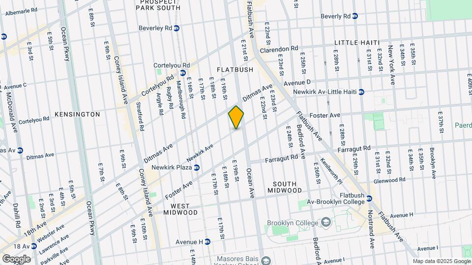 1908 Newkirk Ave Mapa y Detalles de la Ubicación