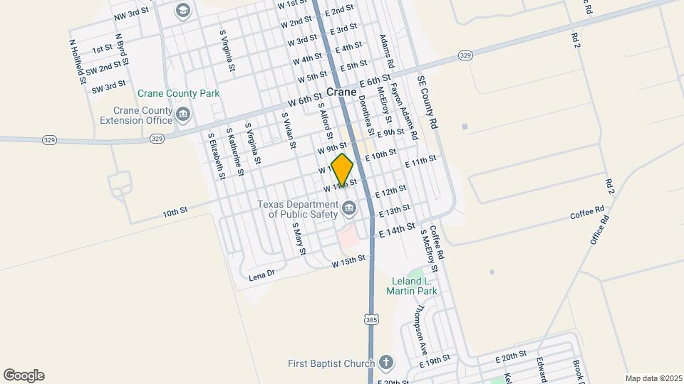 1102 S Alford St Map and Location Details