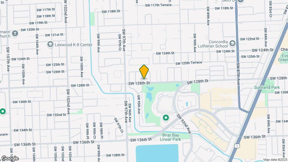 9461 SW 128th St Map and Location Details