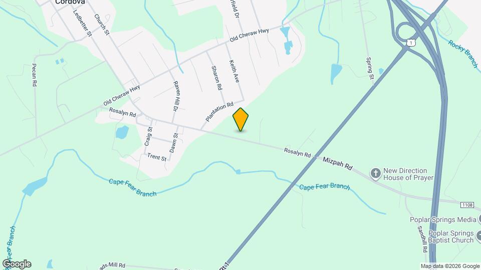 178 Rosalyn Rd Mapa y Detalles de la Ubicación