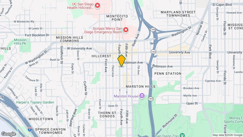 3749 4th Ave Map and Location Details