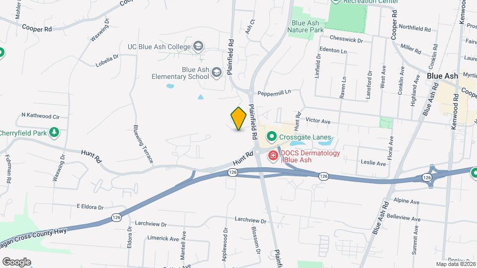 Walnut Creek Mapa y Detalles de la Ubicación