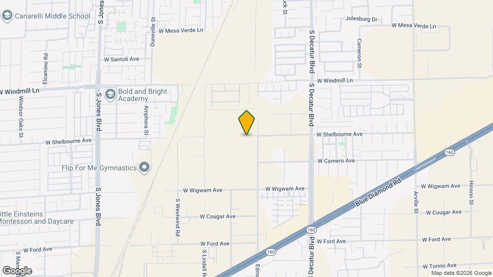 5375 W Shelbourne Ave Map and Location Details