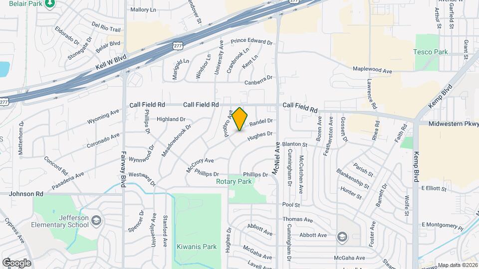 4305 Randel Dr Map and Location Details