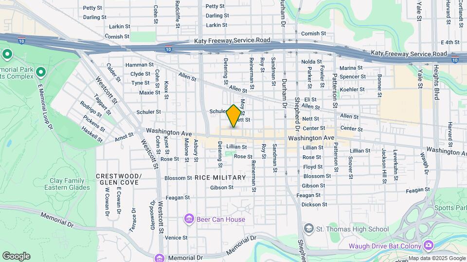 1016 Studer St Map and Location Details