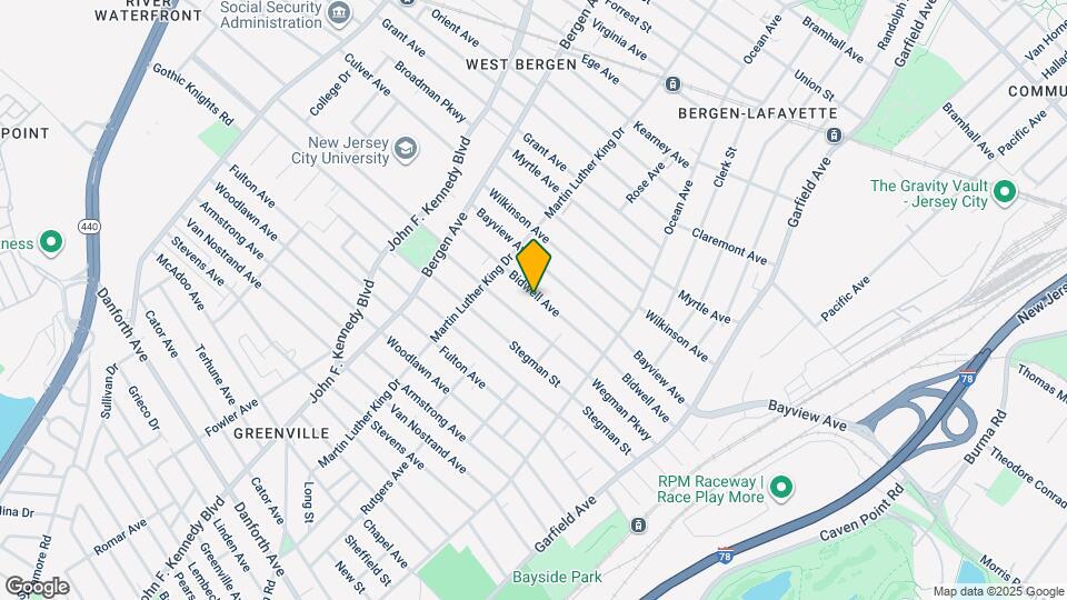 157 BIDWELL Ave Map and Location Details