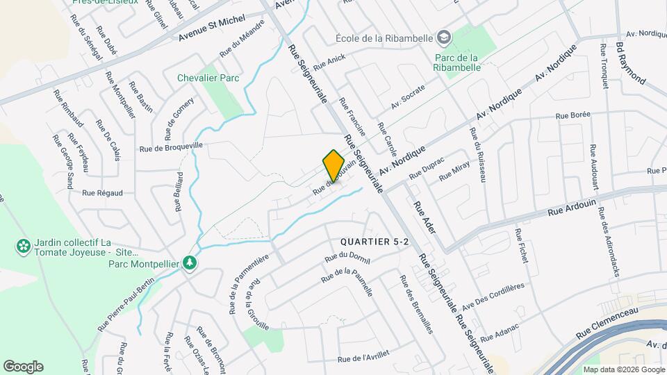 674 Du Douvain Rue Map and Location Details