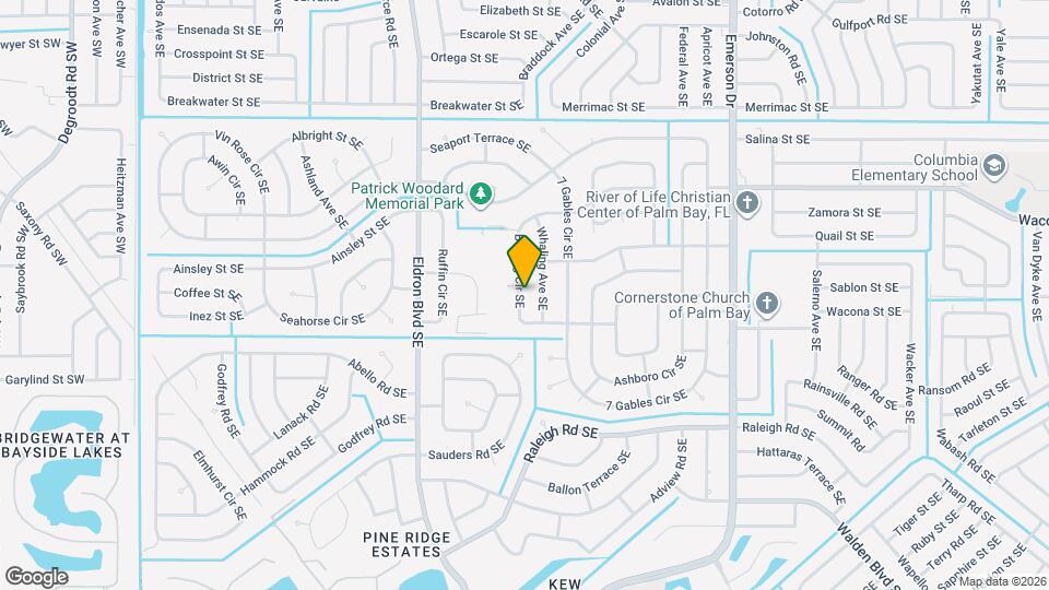 1309 Buffing Cir SE Map and Location Details