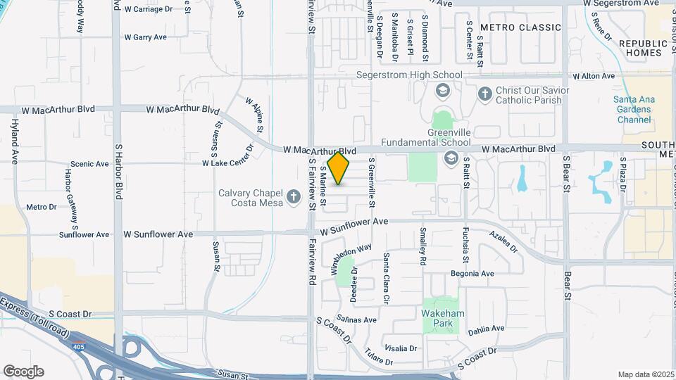 2713 W Aurora St, Unit 2713 W. Aurora #1 Map and Location Details