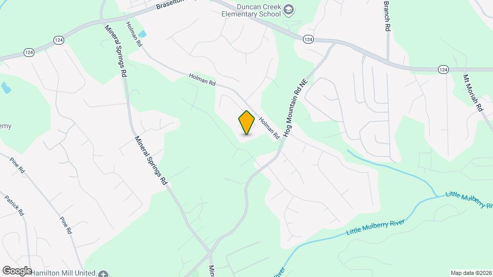 4215 Mulberry Ridge Ln NE Mapa y Detalles de la Ubicación