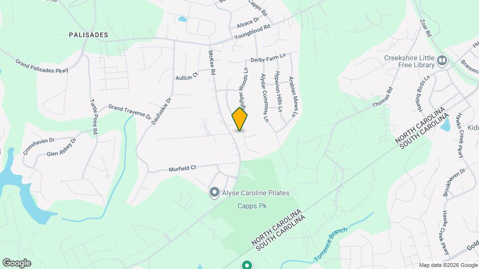 17208 Belmont Stakes Ln Mapa y Detalles de la Ubicación