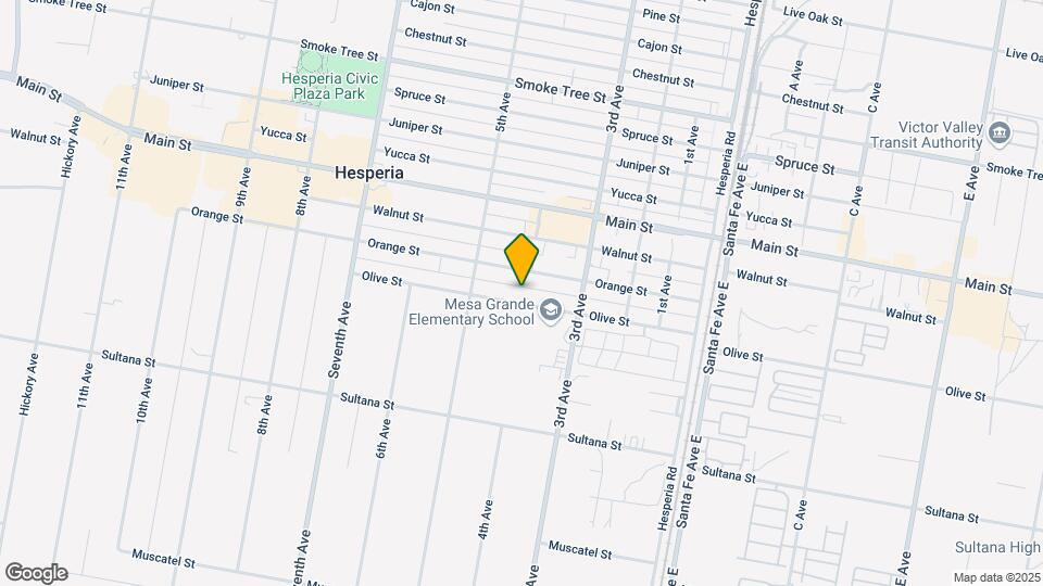 16188 Olive St Mapa y Detalles de la Ubicación