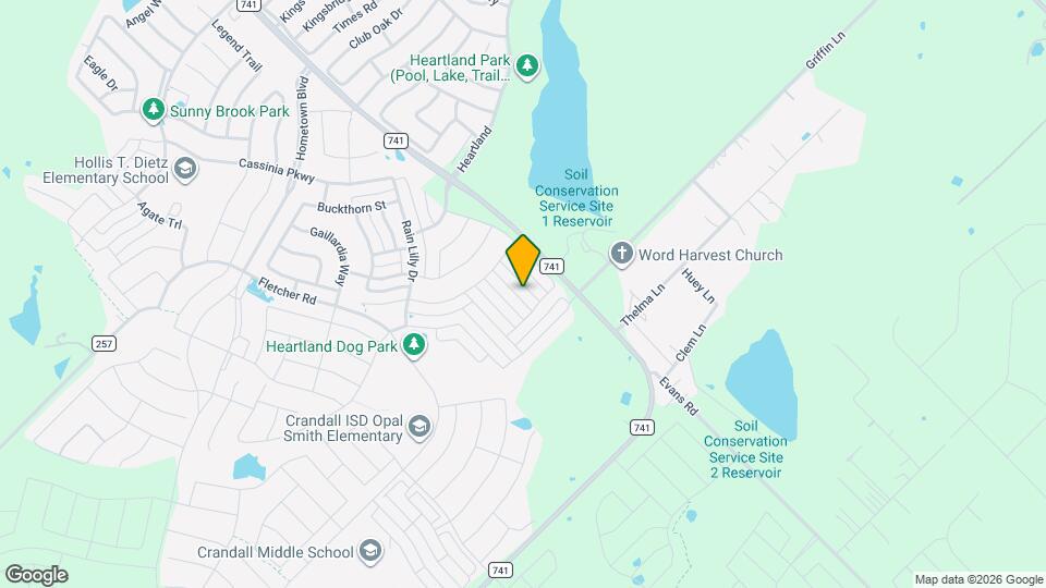 4009 Bighorn Dr Map and Location Details