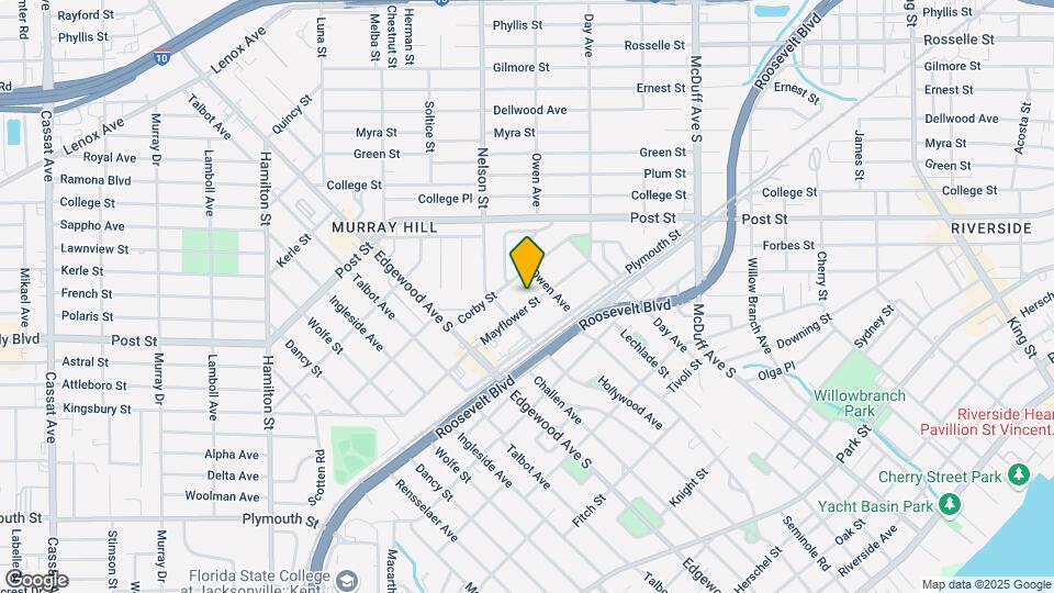 3325 Mayflower St Map and Location Details