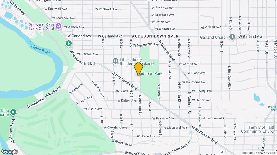 3415 N Audubon St Map and Location Details