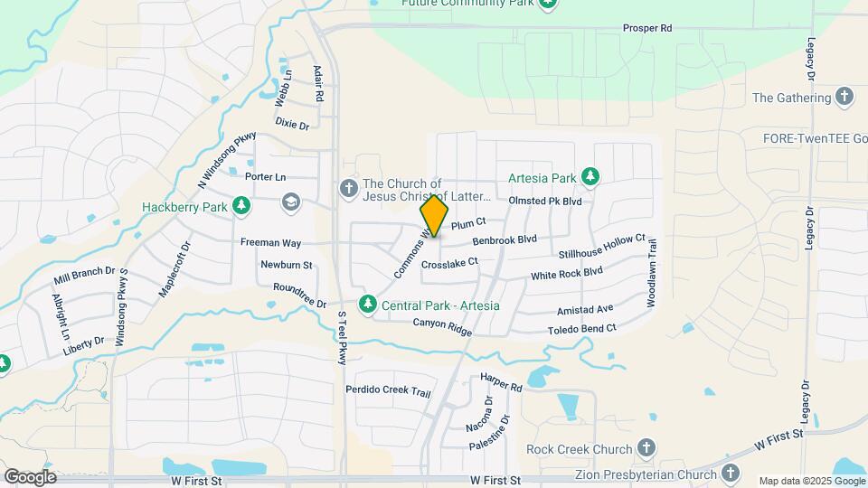 1905 Brownwood Blvd Map and Location Details