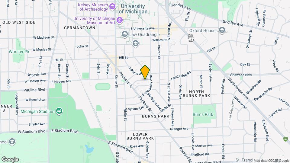 952 Greenwood Ave Map and Location Details