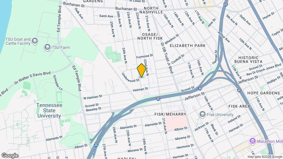 1414 23rd Ave N Mapa y Detalles de la Ubicación