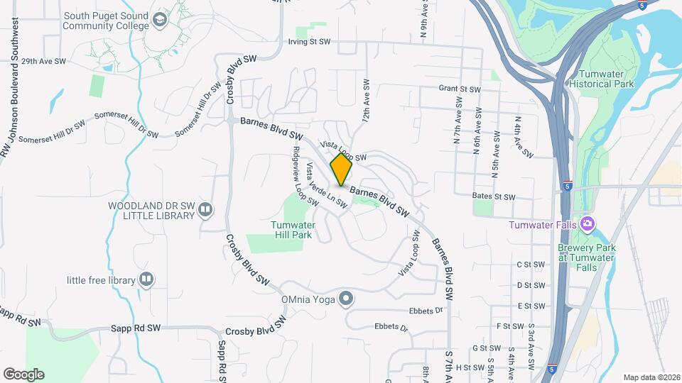 3166 Vista Verde Ln SW Map and Location Details