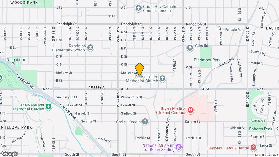 4232 B St Map and Location Details