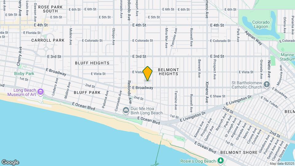 230 Loma Ave Map and Location Details