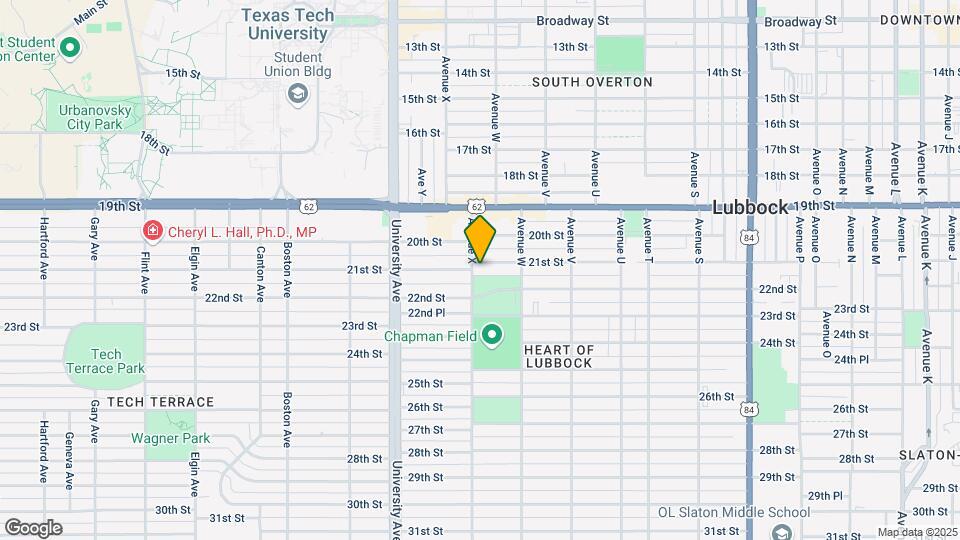 2321 21st St Map and Location Details