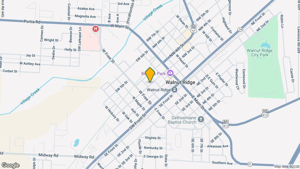 316 SW 3rd St Mapa y Detalles de la Ubicación