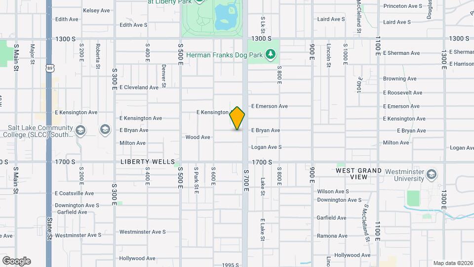 668 Bryan Ave Map and Location Details