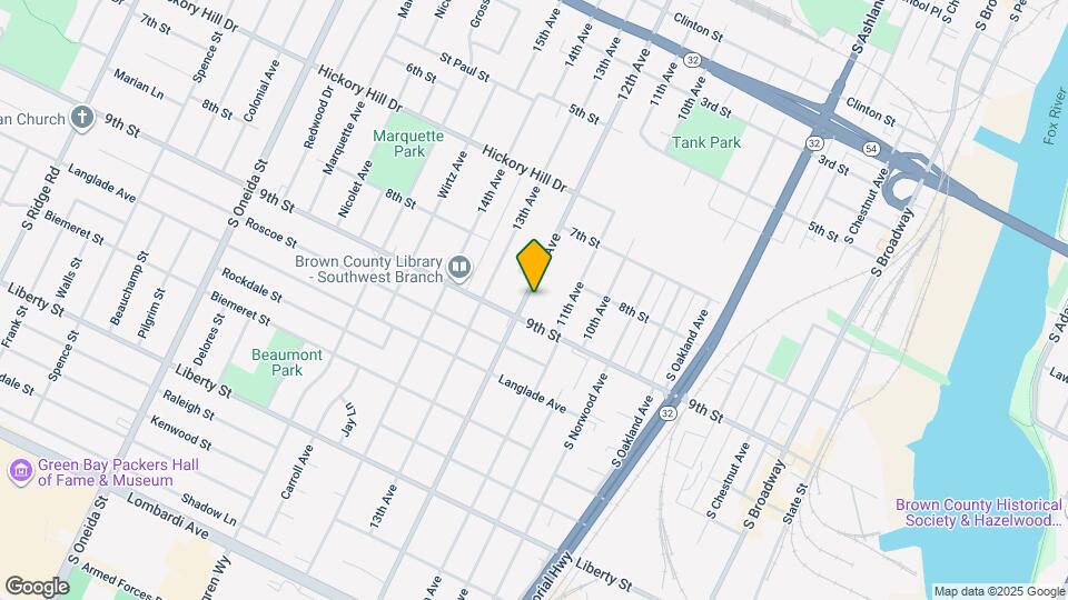 1227 12th Ave Map and Location Details