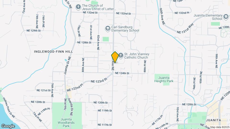8409 NE 125th Ln Map and Location Details