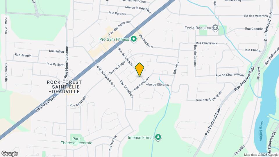 4991 Gabriel Rue Map and Location Details