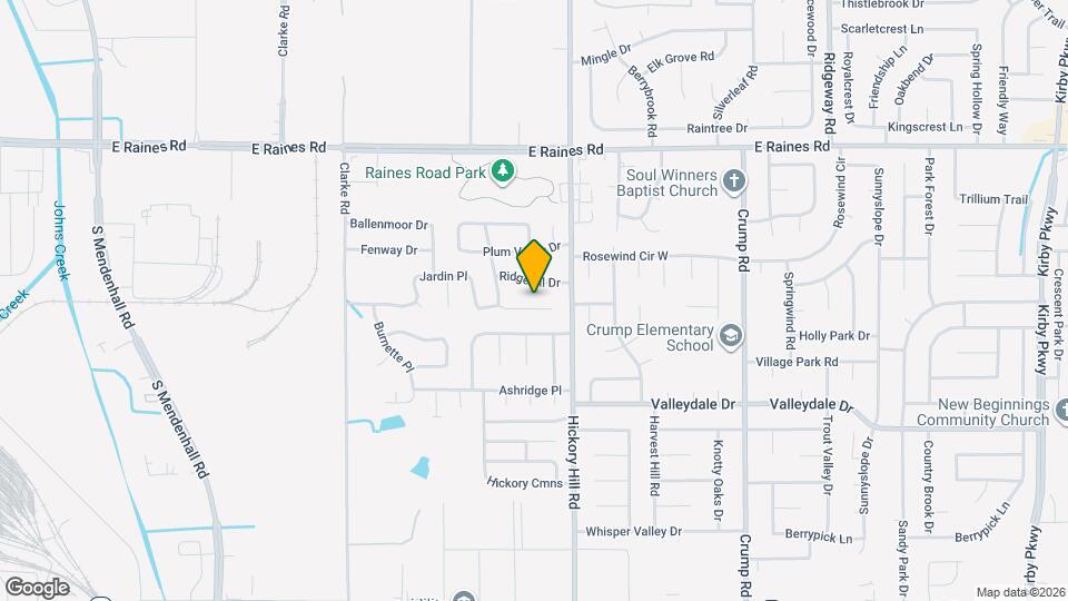 5866 Jardin Pl Map and Location Details