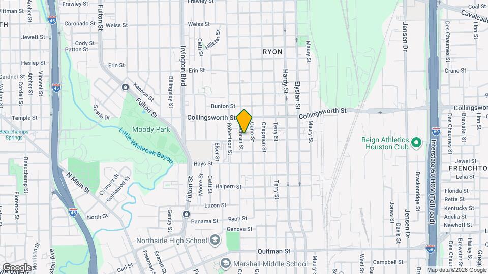 3402 Cochran St Map and Location Details