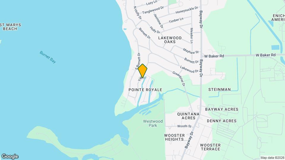 204 Yaupon Dr Mapa y Detalles de la Ubicación