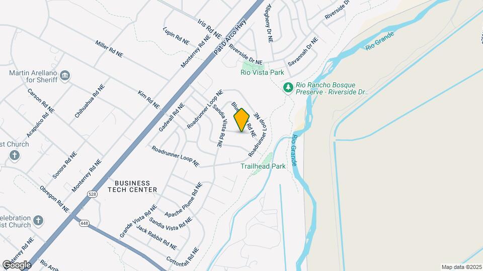 6520 Quail Run Rd NE Map and Location Details