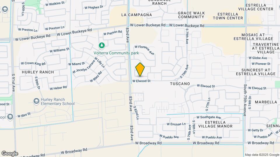 8211 W Forest Grove Ave Map and Location Details