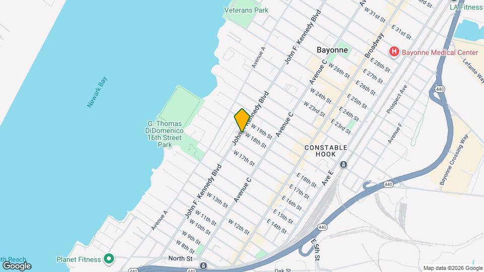 484 John F. Kennedy Blvd Map and Location Details