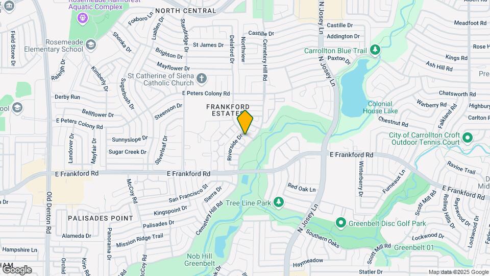 3109 Delaford Dr Map and Location Details
