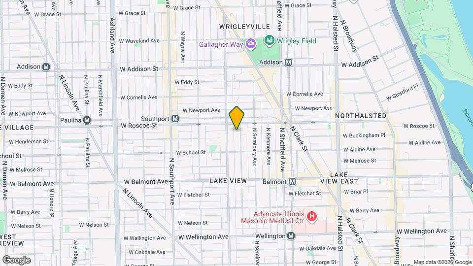 3340 N Clifton Ave Map and Location Details