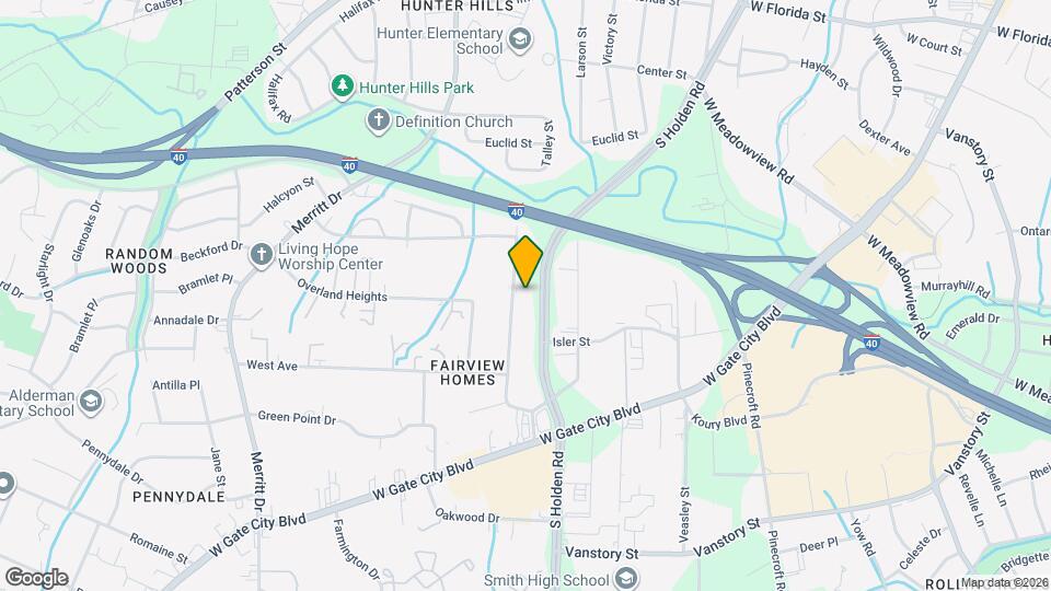 1823 Boulevard St Map and Location Details