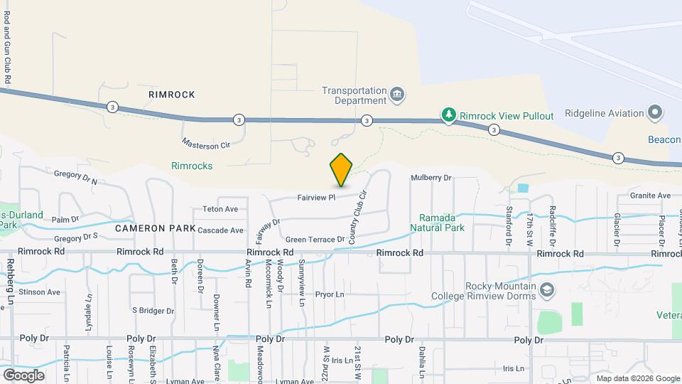 2127 Fairview Pl Map and Location Details