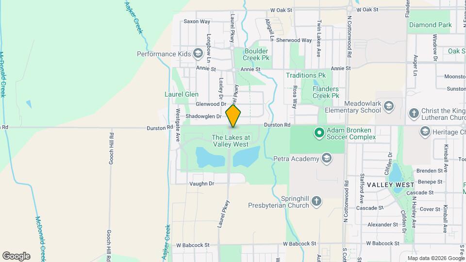 572 N Laurel Pkwy Map and Location Details