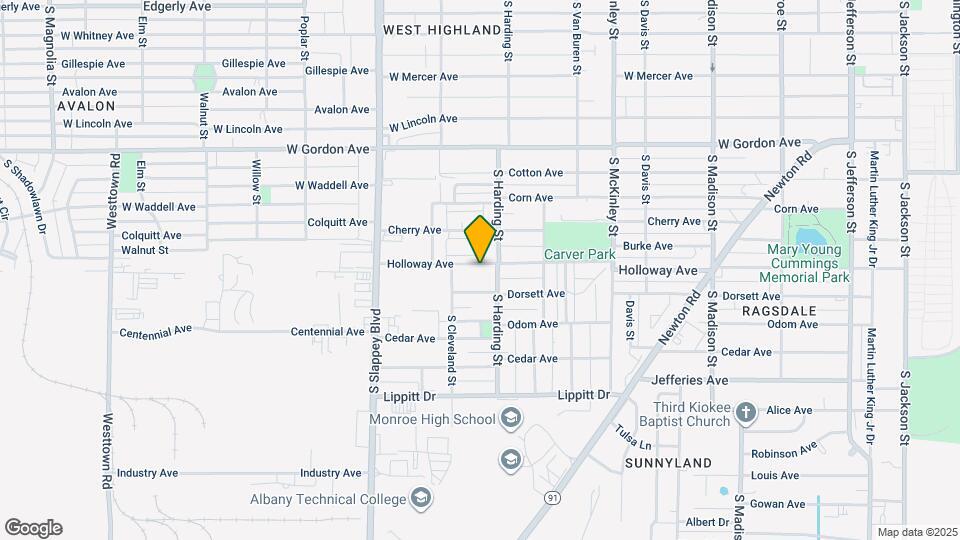 906 Holloway Ave Map and Location Details