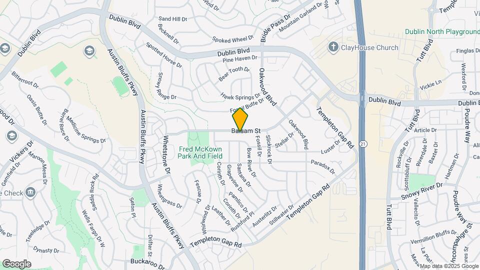 5185 Balsam St Map and Location Details