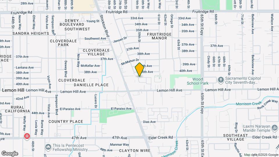 5900 Lemon Park Way Map and Location Details