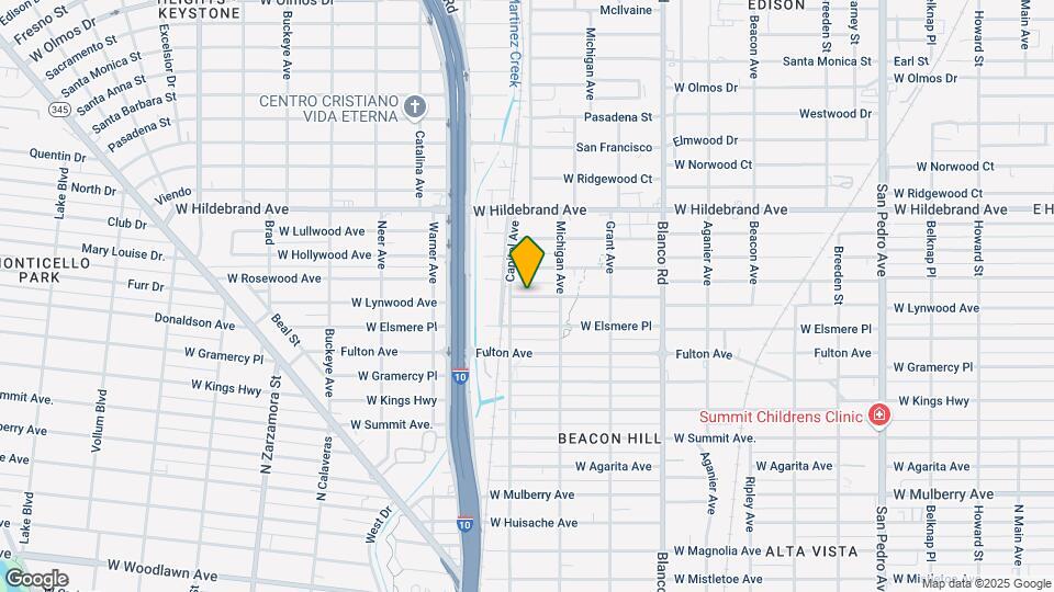 1133 W Lynwood Ave Map and Location Details