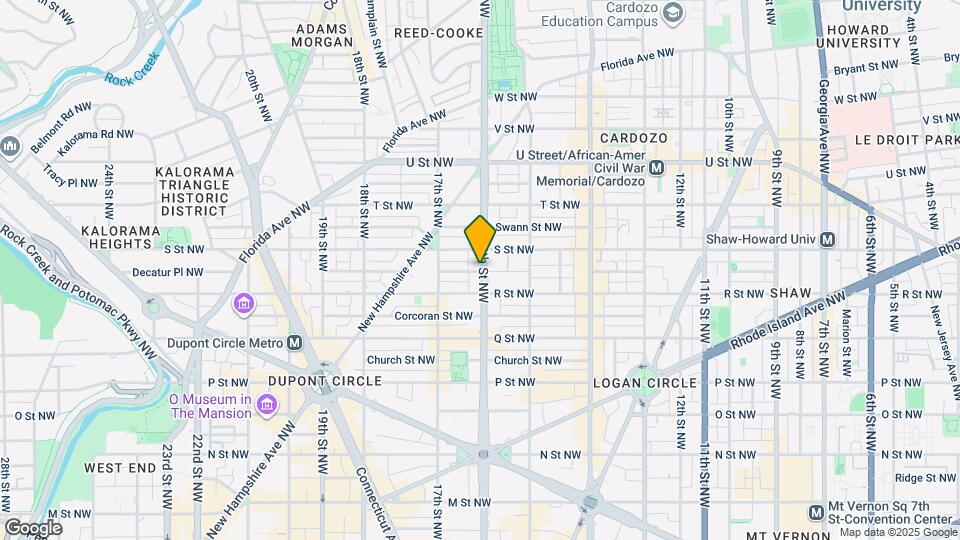 1730 16th St NW Map and Location Details