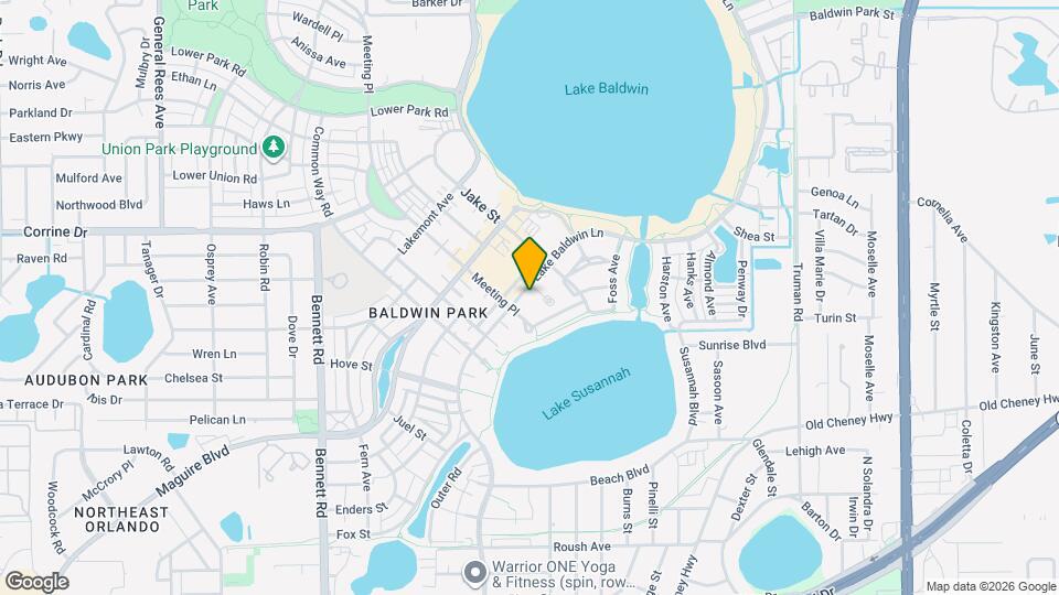 1459 Lake Baldwin Ln Mapa y Detalles de la Ubicación