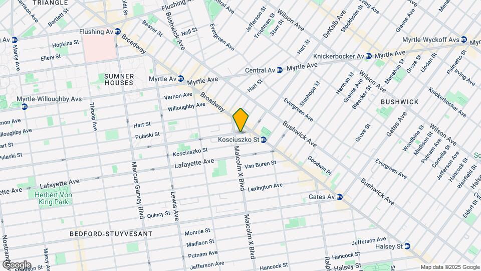 1092 DeKalb Ave Mapa y Detalles de la Ubicación